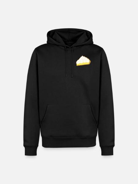 Mignonne portion de tarte au citron meringue - Herre Premium økologisk hoodie - sort