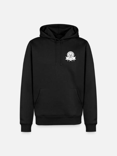 EMBLÈME Lööli - Sweat à capuche Premium bio Homme - noir