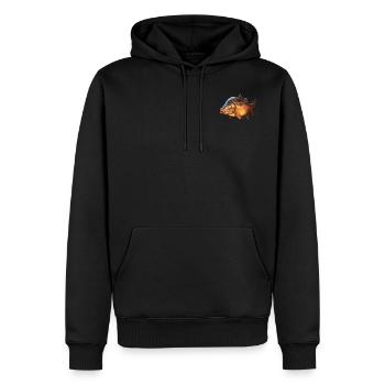 FISH IT OR MISS carp products wear with pride. - Men’s Premium Organic Hoodie - black - Front - Nico (187cm)