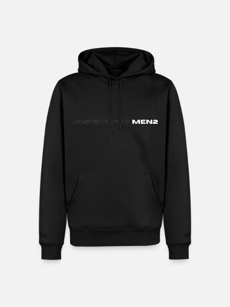 Justice for men2 - Männer Premium Bio Hoodie - Schwarz