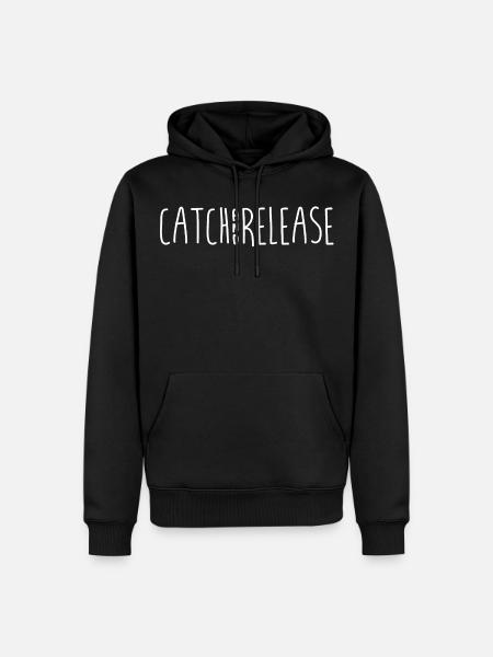 Catch and Release Angeln Hobby 6von6 - Männer Premium Bio Hoodie - Schwarz