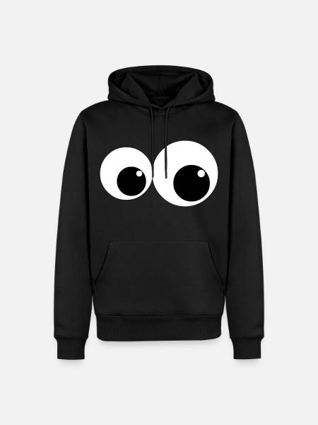 eyes2 - Men’s Premium Organic Hoodie - black