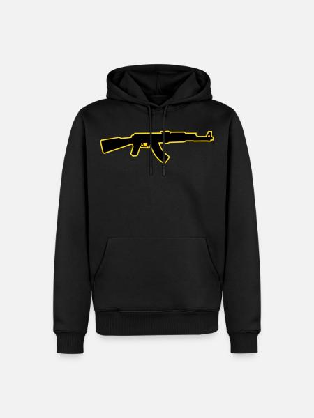 kalashnikov - Men’s Premium Organic Hoodie - black