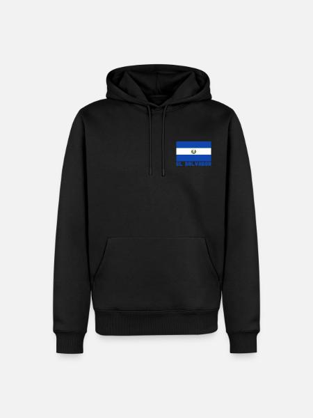 El Salvador - Men’s Premium Organic Hoodie - black