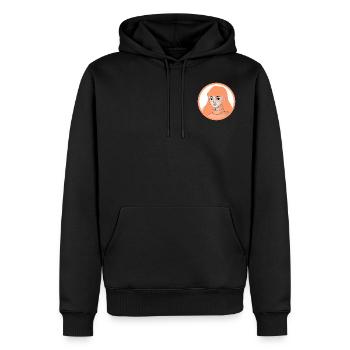 cute redhead - Men’s Premium Organic Hoodie - black - Front - Nico (187cm)