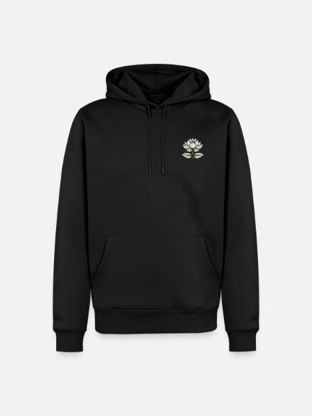 lotusFlower - Sweat à capuche Premium bio Homme -