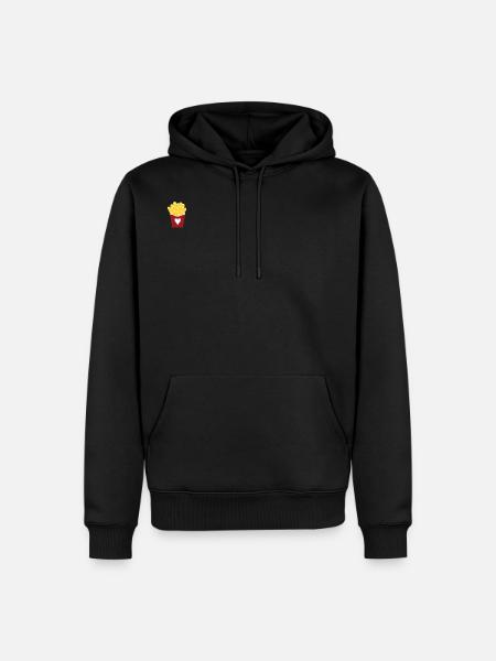 Love for fries - Men’s Premium Organic Hoodie - black
