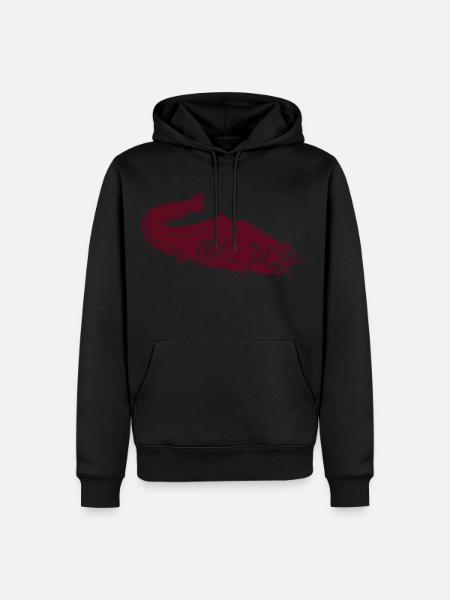 wels - Männer Premium Bio Hoodie - Schwarz