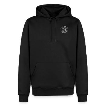 Freya Vegviser Yachting Terre Blanche - Sweat à capuche Premium bio Homme - noir - Devant - Nico (187cm)