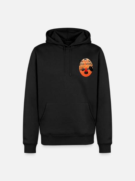 Cat-o-ween the monsters are out! - Men’s Premium Organic Hoodie - black