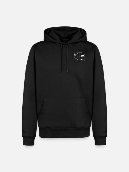 QEK Junior - Men’s Premium Organic Hoodie - black
