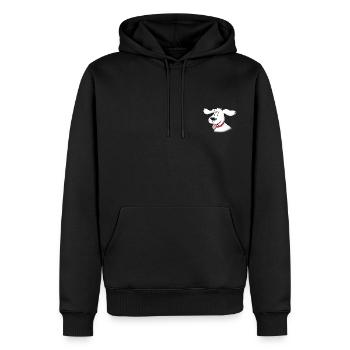TKKG Gabys Hund Oskar - Männer Premium Bio Hoodie - Schwarz - Vorne - Nico (187cm)