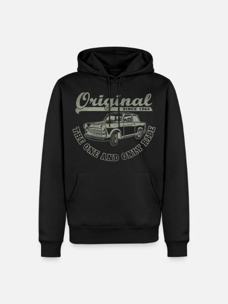 Orginal seit 1964 - Männer Premium Bio Hoodie - Schwarz