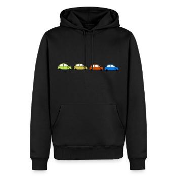 Auto fahren Autos - Männer Premium Bio Hoodie - Schwarz - Vorne - Nico (187cm)