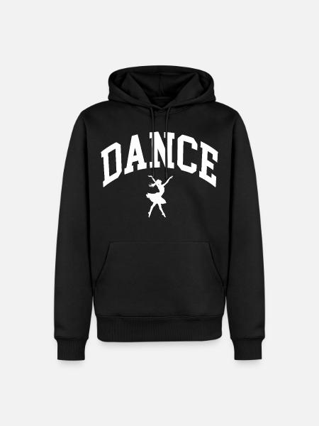 Danser - Sweat à capuche Premium bio Homme - noir