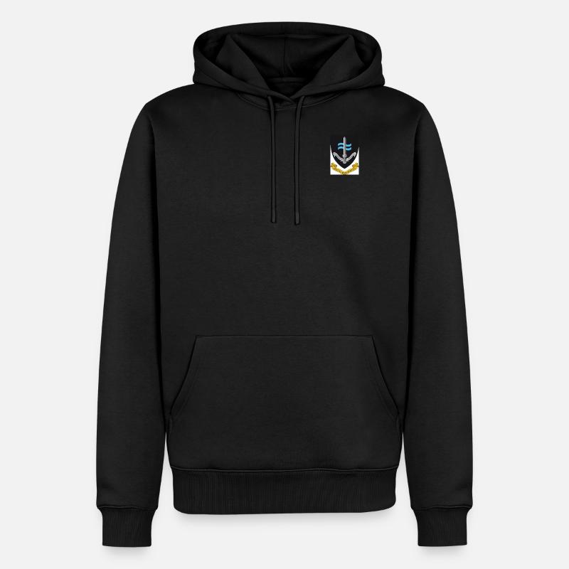 SBS - Sweat à capuche Premium bio Homme - noir