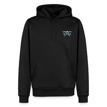 Eishockey Hockey sur glace - Sweat à capuche Premium bio Homme - noir - Devant - Nico (187cm)