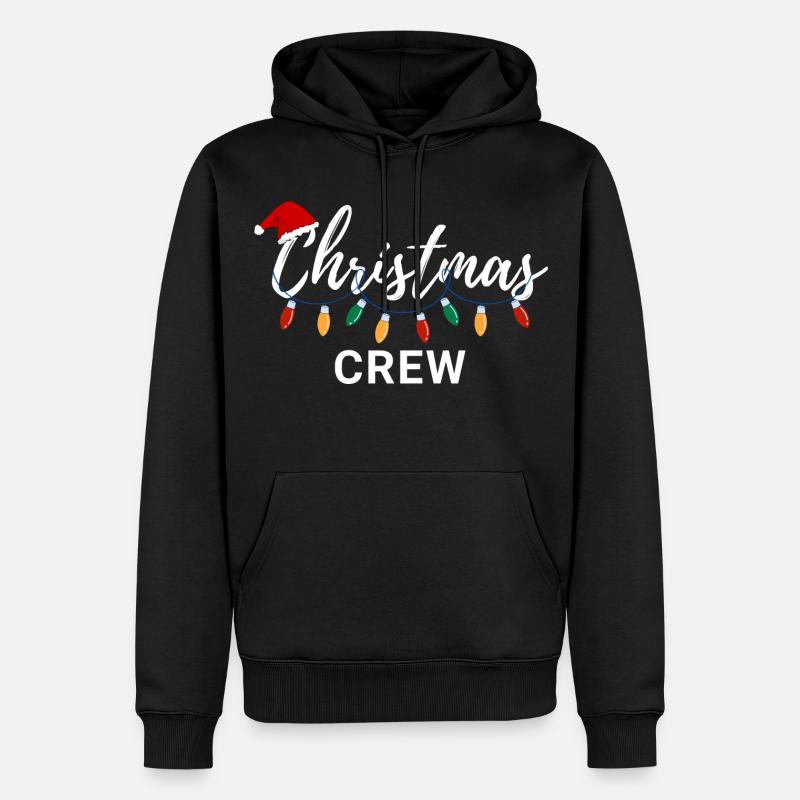 Équipe de Noël - Sweat à capuche Premium bio Homme - noir