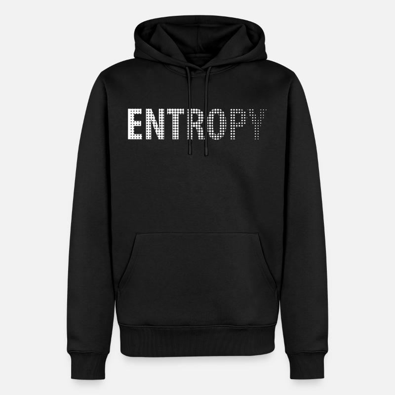 Entropy Happens Gift - Sweat à capuche Premium bio Homme - noir