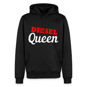 Diesel TDI Power garage garage cadeau - Sweat à capuche Premium bio Homme - noir - Devant - Nico (187cm)