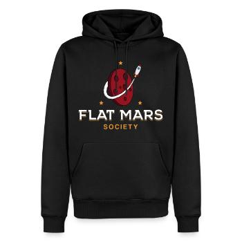 Cadeau de la planète Mars - Sweat à capuche Premium bio Homme - noir - Devant - Nico (187cm)