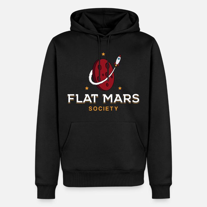 Cadeau de la planète Mars - Sweat à capuche Premium bio Homme - noir