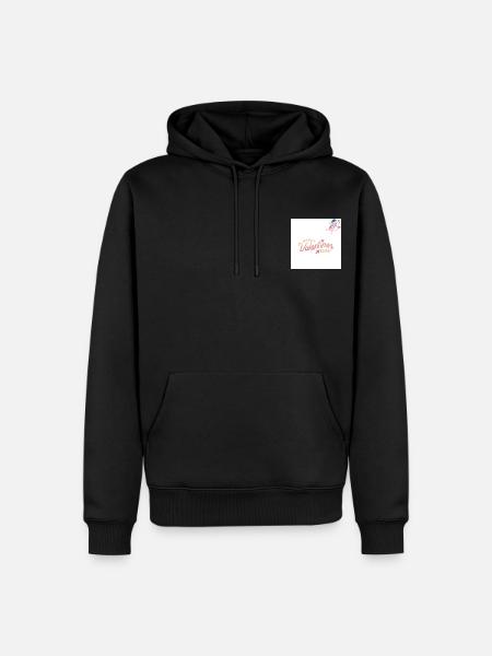 valentin - Männer Premium Bio Hoodie - Schwarz