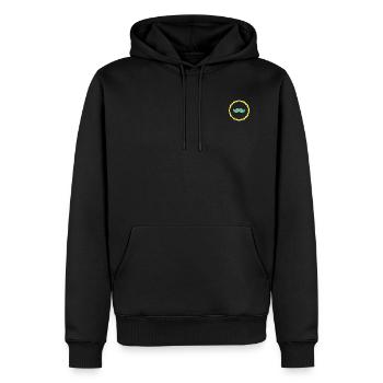 Sentez le Schnuuutz - Sweat à capuche Premium bio Homme - noir - Devant - Nico (187cm)
