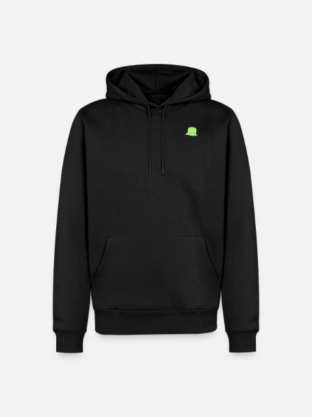 Fisherman's hat - Men’s Premium Organic Hoodie - black