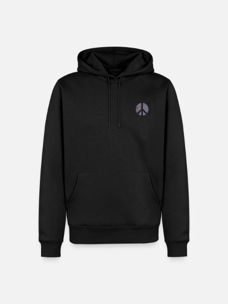 Peace Symbol - Men’s Premium Organic Hoodie - black