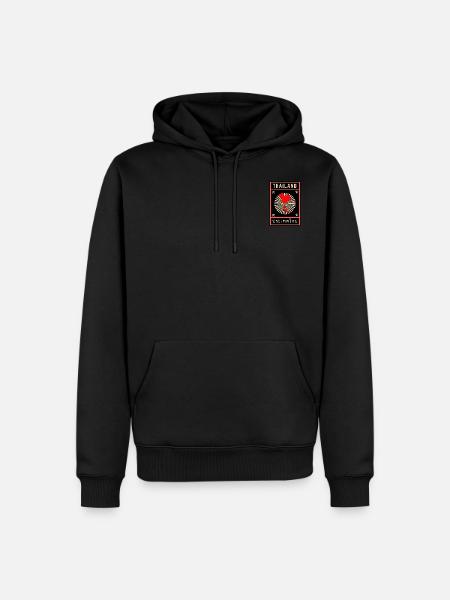 Thailand Design - Männer Premium Bio Hoodie - Schwarz
