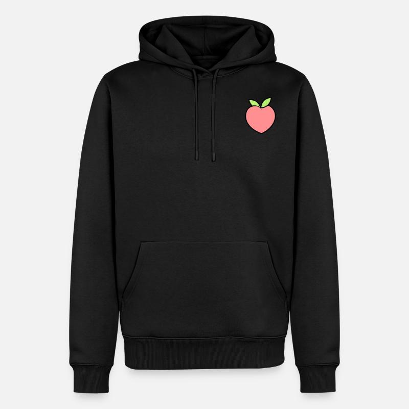 Pêche - Sweat à capuche Premium bio Homme - noir