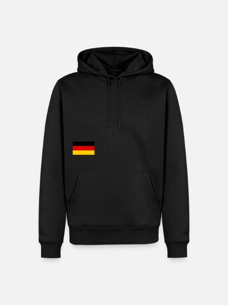 Germany - Men’s Premium Organic Hoodie - black