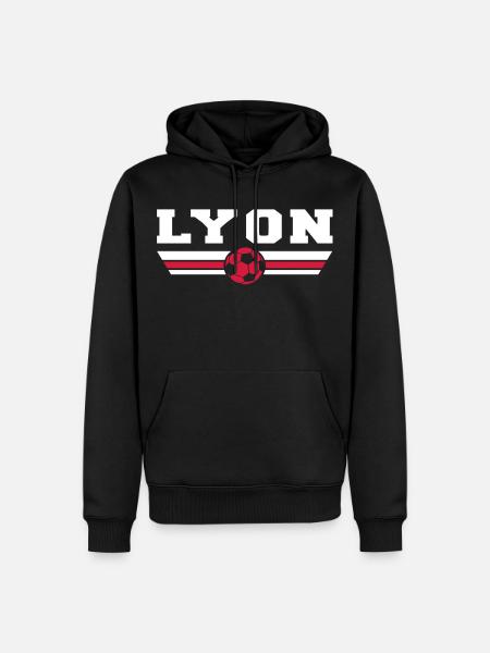 Lyon Fußball - Männer Premium Bio Hoodie -