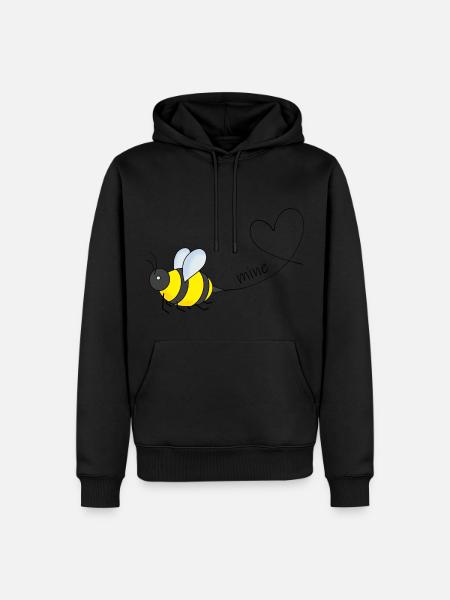 Bee mine - Men’s Premium Organic Hoodie - 