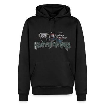 Schwermetall-Chemie-Band-Geschenk - Männer Premium Bio Hoodie - Schwarz - Vorne - Nico (187cm)