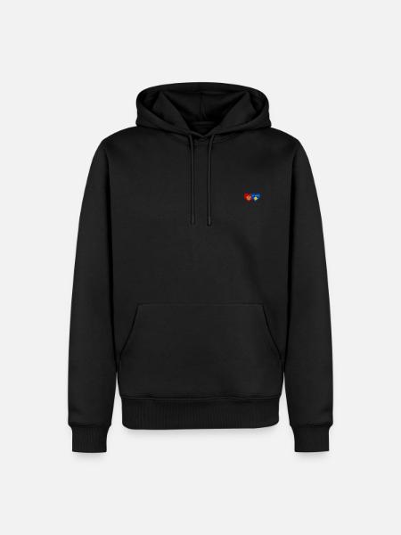 Montenegro Kosovo Flag - Men’s Premium Organic Hoodie - black