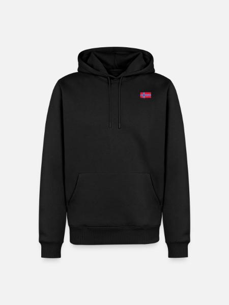 Flag of Norway - Men’s Premium Organic Hoodie - black