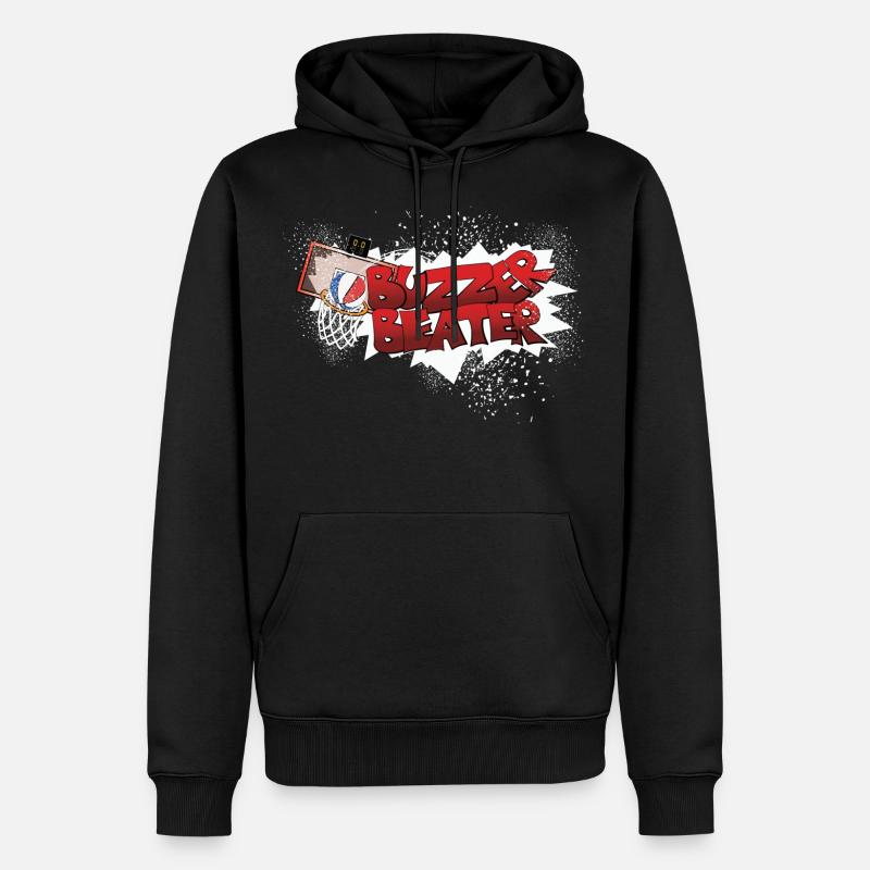 Basketball Buzzer Beater - Sweat à capuche Premium bio Homme - noir