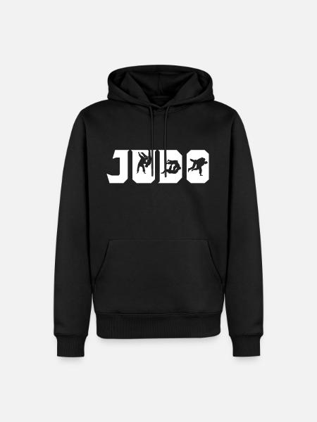 Judo T-shirt - Men’s Premium Organic Hoodie - black