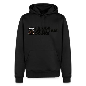 Kimi Raikonnen - Lass mich in Ruhe... - Männer Premium Bio Hoodie - Schwarz - Vorne - Nico (187cm)