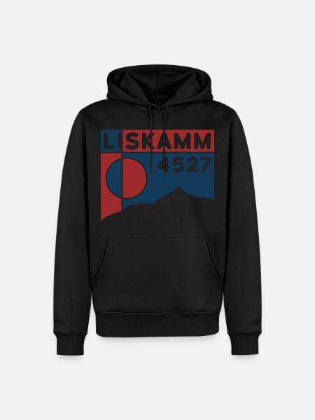 Liskamm Überschreitung Lyskamm Hochtour Andenken - Männer Premium Bio Hoodie - 