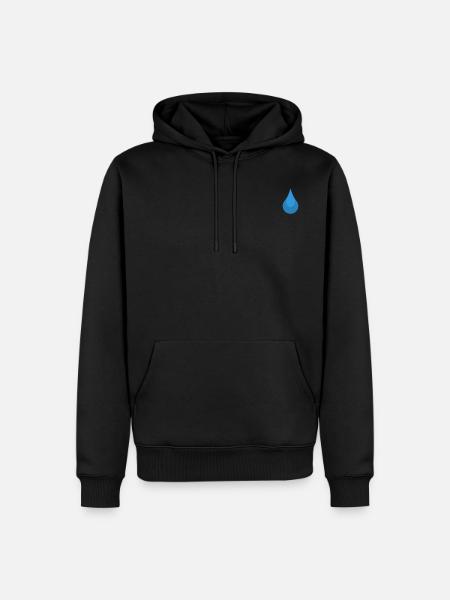 drip - Men’s Premium Organic Hoodie - black