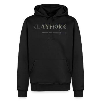 Claymore Schwert - Männer Premium Bio Hoodie - Schwarz - Vorne - Nico (187cm)