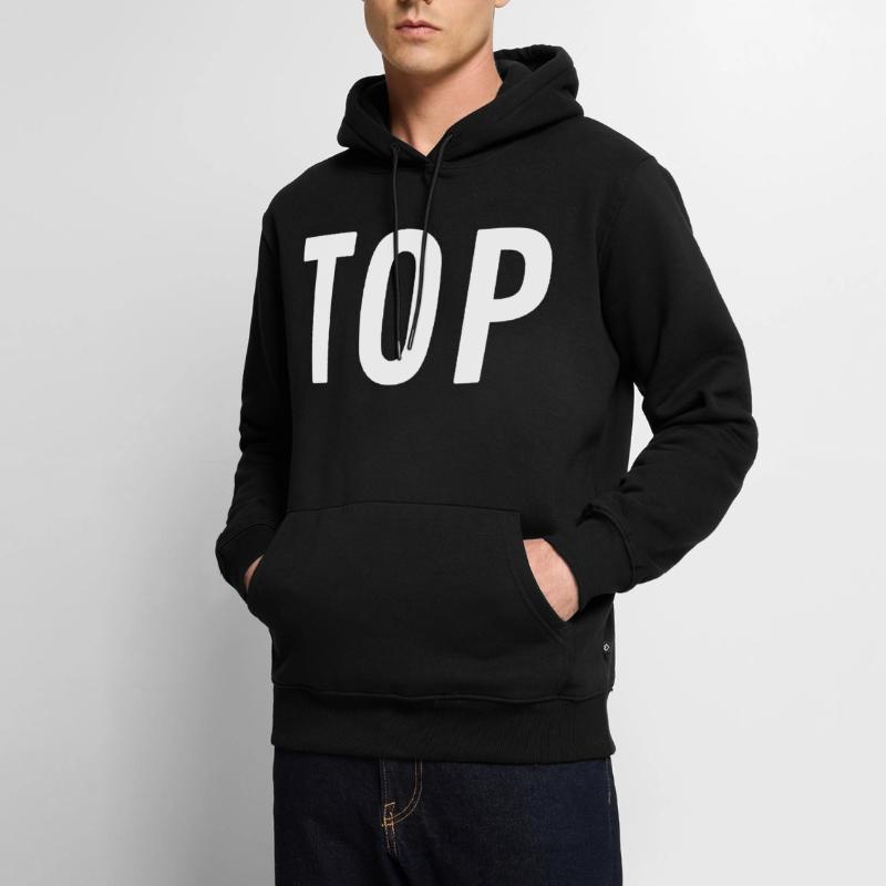 Top oder Bottom Männer Premium Bio Hoodie