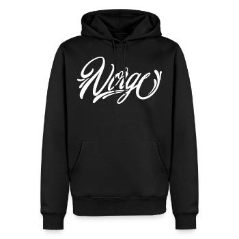 Norvège - Sweat à capuche Premium bio Homme - noir - Devant - Nico (187cm)
