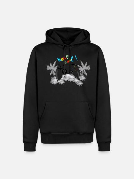 Gaming - Men’s Premium Organic Hoodie - black