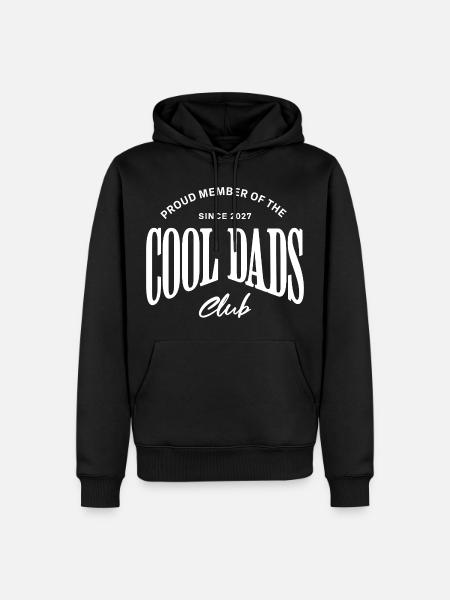 Cool Dads Club 2027 - Männer Premium Bio Hoodie - Schwarz