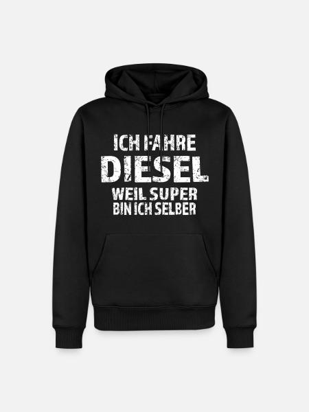 DIESEL POWER - Men’s Premium Organic Hoodie - black