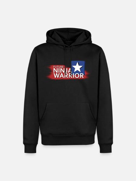 Future Ninja Warrior - Men’s Premium Organic Hoodie - black